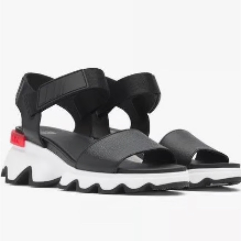 Sorel Kinetic Black Sandals